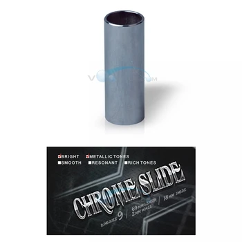 

ACE-220 Chrome Slide JOYO ACE220 Bright Chromed Stainless Steel Guitar Slide Slider Metal Medium Wall Guitar Accessories