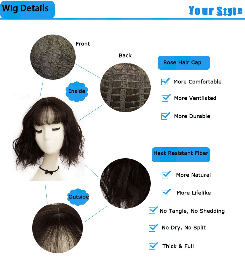 3 wig details