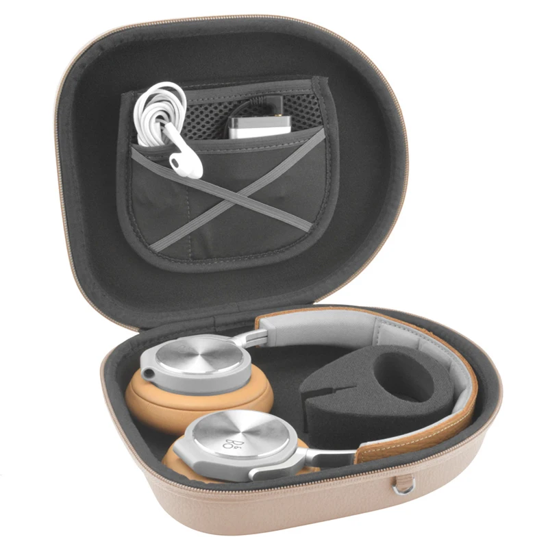 

Protable Leather Storage Carrying Bag Case Protective Box for B&O BeoPlay/BOSE/JBL/AKG Wireless Bluetooth Headphones Headset Bag