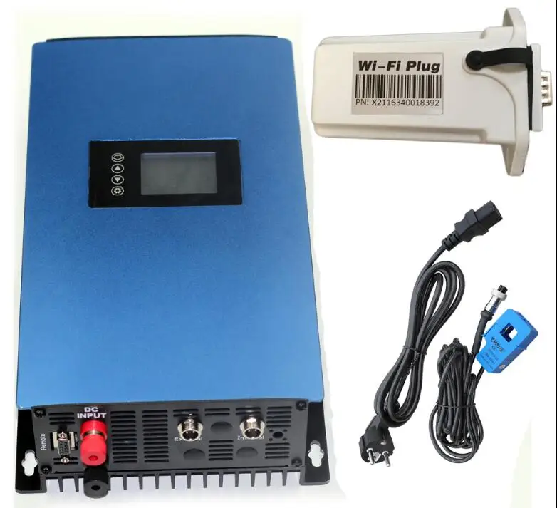 2000 Вт Солнечный Grid-Tie инвертор MPPT чистая синусоида с внутренним ограничителем, режим разряда батареи DC45-90V AC230V - Цвет: Clamp Sensor WIFI