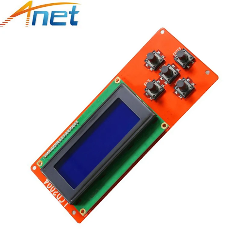 Anet 3d Принтер lcd 2004/12864 панель управления синий экран часть RAMPS 1,4 Play ЖК-экран монитор для A8 A6 принтер