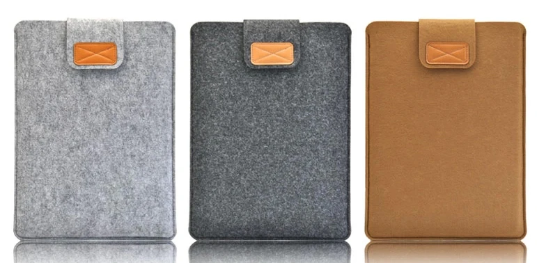 Шерсть фетр Laptop Sleeve тетрадь сумка планшеты Чехол 7 8 10 11 12 13 14 15,6 17,3 для Macbook Air Pro Xiaomi kindle iPad