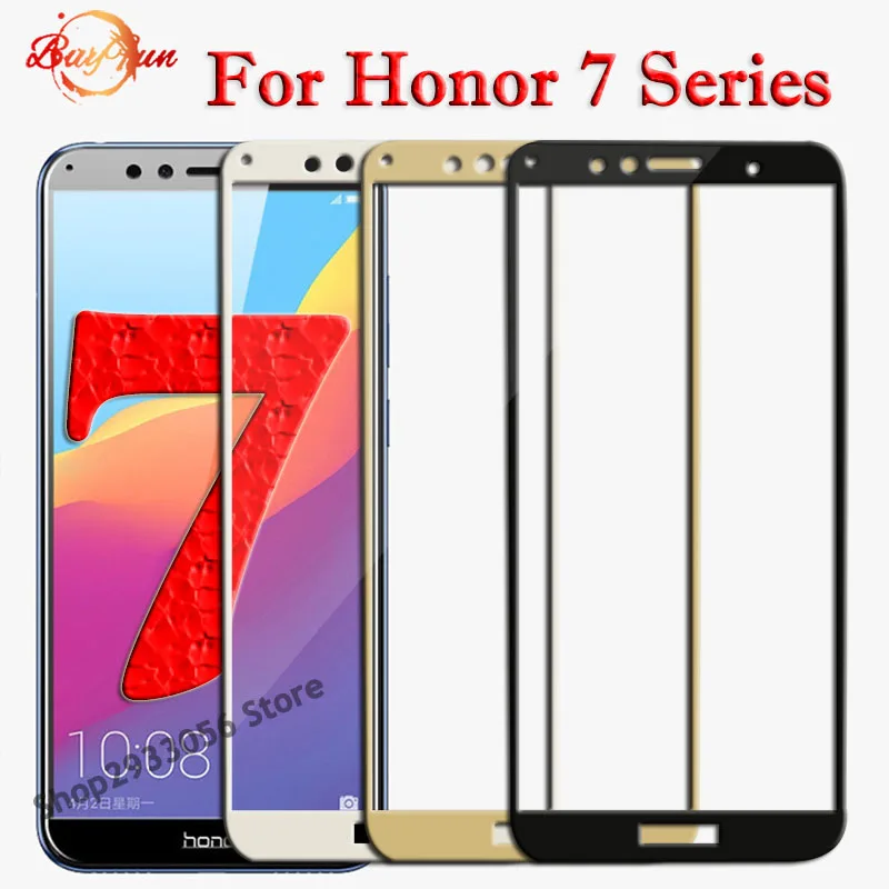 

Protective Glass On Honor 7a 7x 7s 7c Pro Tempered Glas For Huawei Honor7X 7 X S A C X7 A7 C7 S7 Screen Protector Film 9h Cover