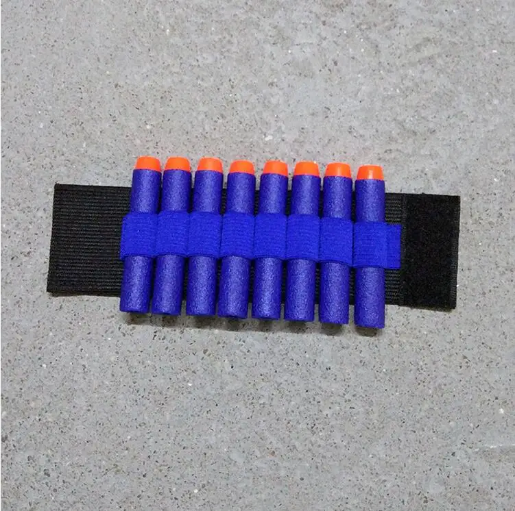4pc Toy Gun eva bullet wristband For Nerf Gun soft bullet holder professional player bullet accessories outdoor game equipment