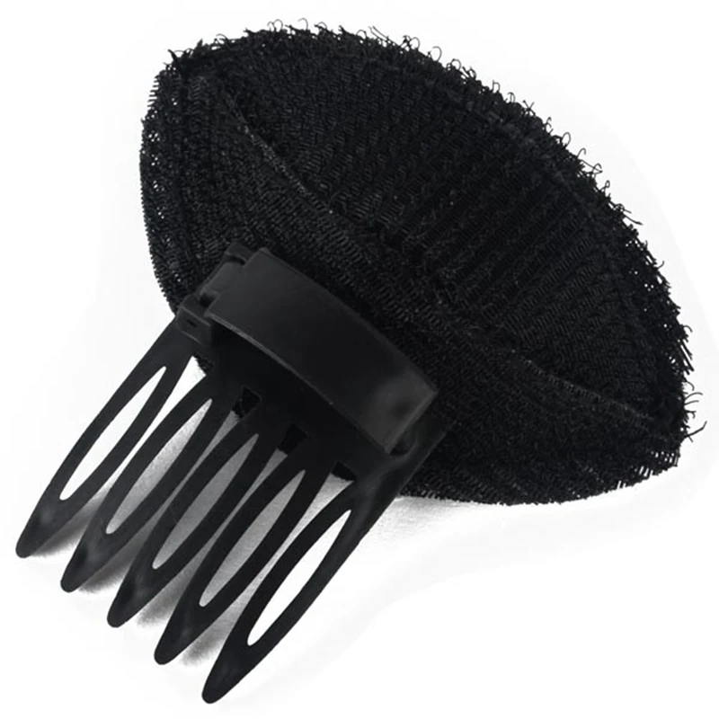 Fashion Black Beehive Hair Insert Clip Hair Claws Hair Styler Tool For