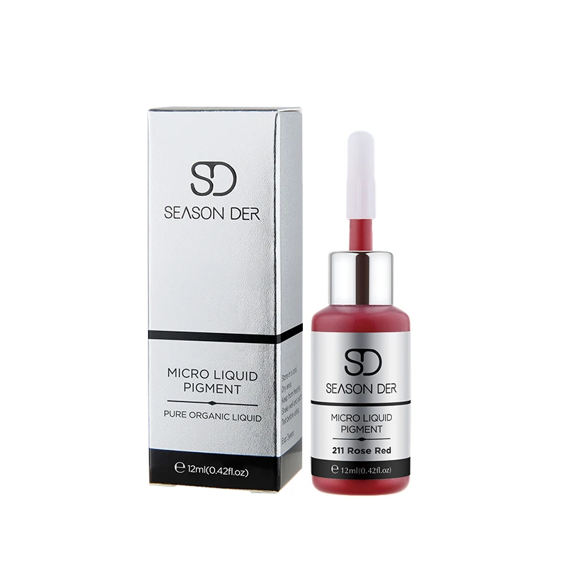 

12ml SD 11 Colors Tattoo Pigment Permanent Makeup Bottle Tattoos Ink Pigment For Body Professional Beauty Art Supplies