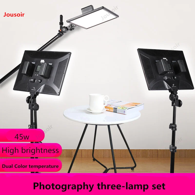 P50 three-lamp set photography fill light LED Studio lamp Indoor portrait video shooting CD50 T07 | Электроника