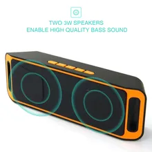 Wireless Speaker SC208 Stereo Subwoofer TF USB FM Radio Built-in Dual LoudSpeaker Bass Sound Speakers bluetooth speaker цена Wireless Speaker SC208 Stereo Subwoofer TF USB FM Radio Built-in Dual LoudSpeaker Bass Sound Speakers bluetooth speaker цены онлайн