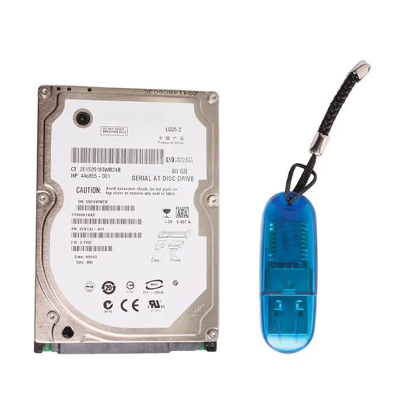 

2018 New arrived Super VCADS Hard Disk D630 Format and USB Dongle For Volvo