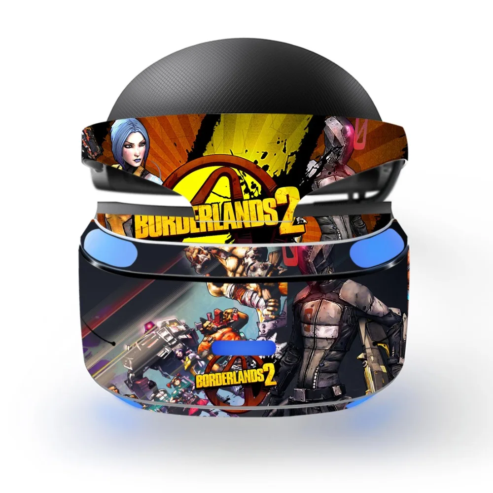 Игра Borderlands Съемная виниловая наклейка кожи Стикеры Обложка протектор для Playstation VR PS VR PSVR защитная пленка кожи Стикеры