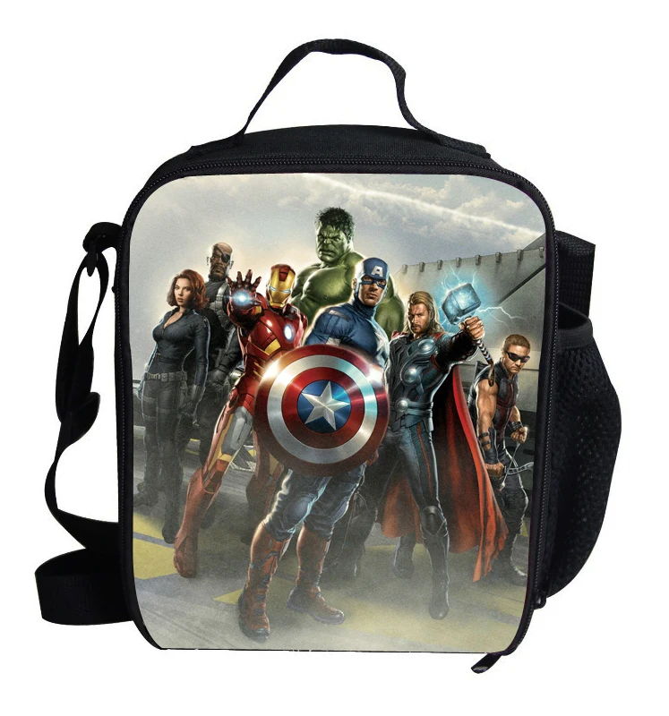 avengers backpack with lunchbox