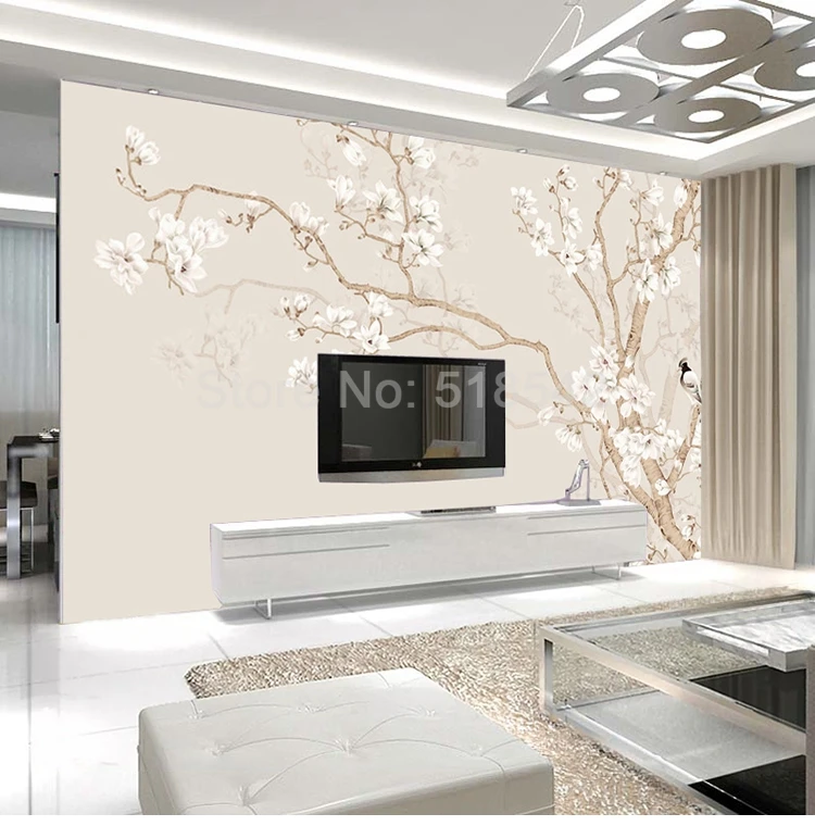 Papel de parede mural personalizado para Home