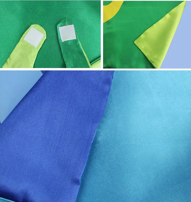 Pj Masks Costume Kids Catboy Owlette Gekko Cape With Masks Wristband Cartoon Superhero Cloak Cape Carnaval Costumes For Kids (8)