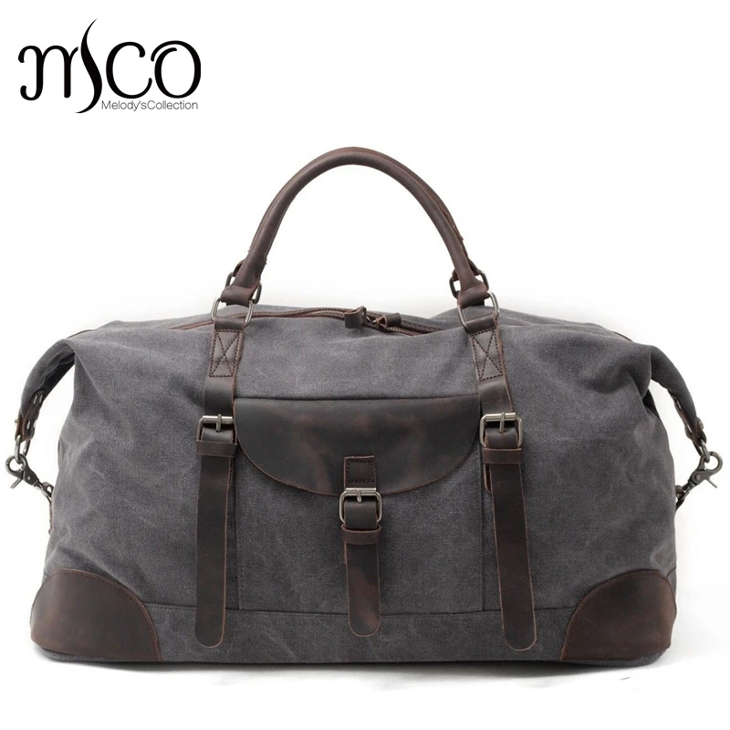 Men Travel Duffle Bags Todhandle Luggage Canvas Vintage Women Bag