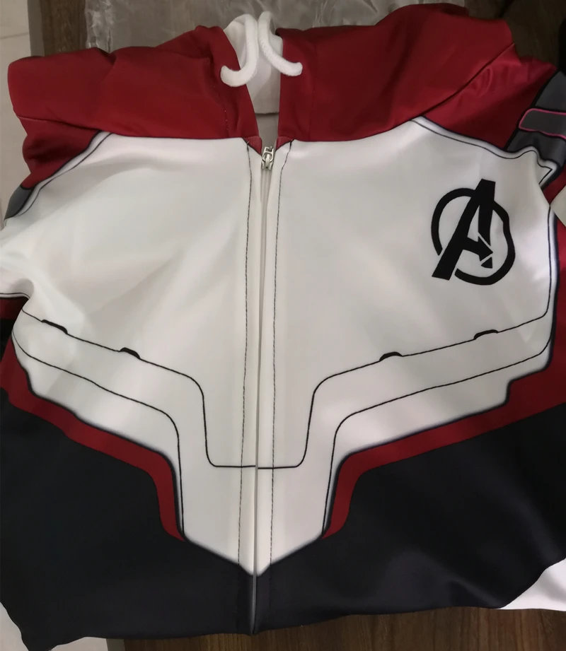 Movie Avengers Endgame Infinity War Quantum Realm 3D Print Hoodies Sweatshirts Cosplay Hooded Casual Coat Jacket