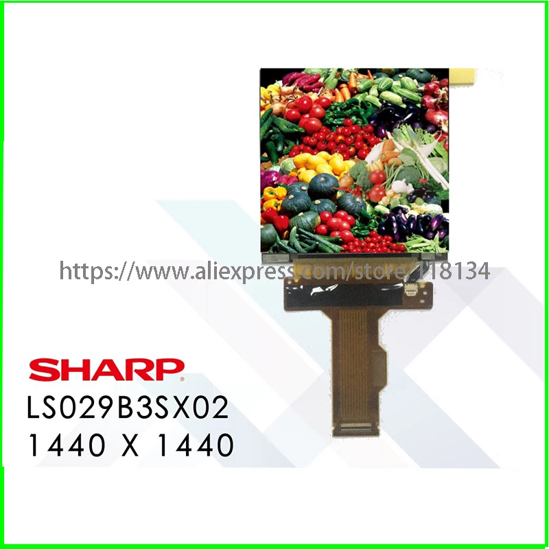 

2.9" inch 1440*1440 IPS lcd screen display panel LS029B3SX02 MIPI interface for projector lcd screen