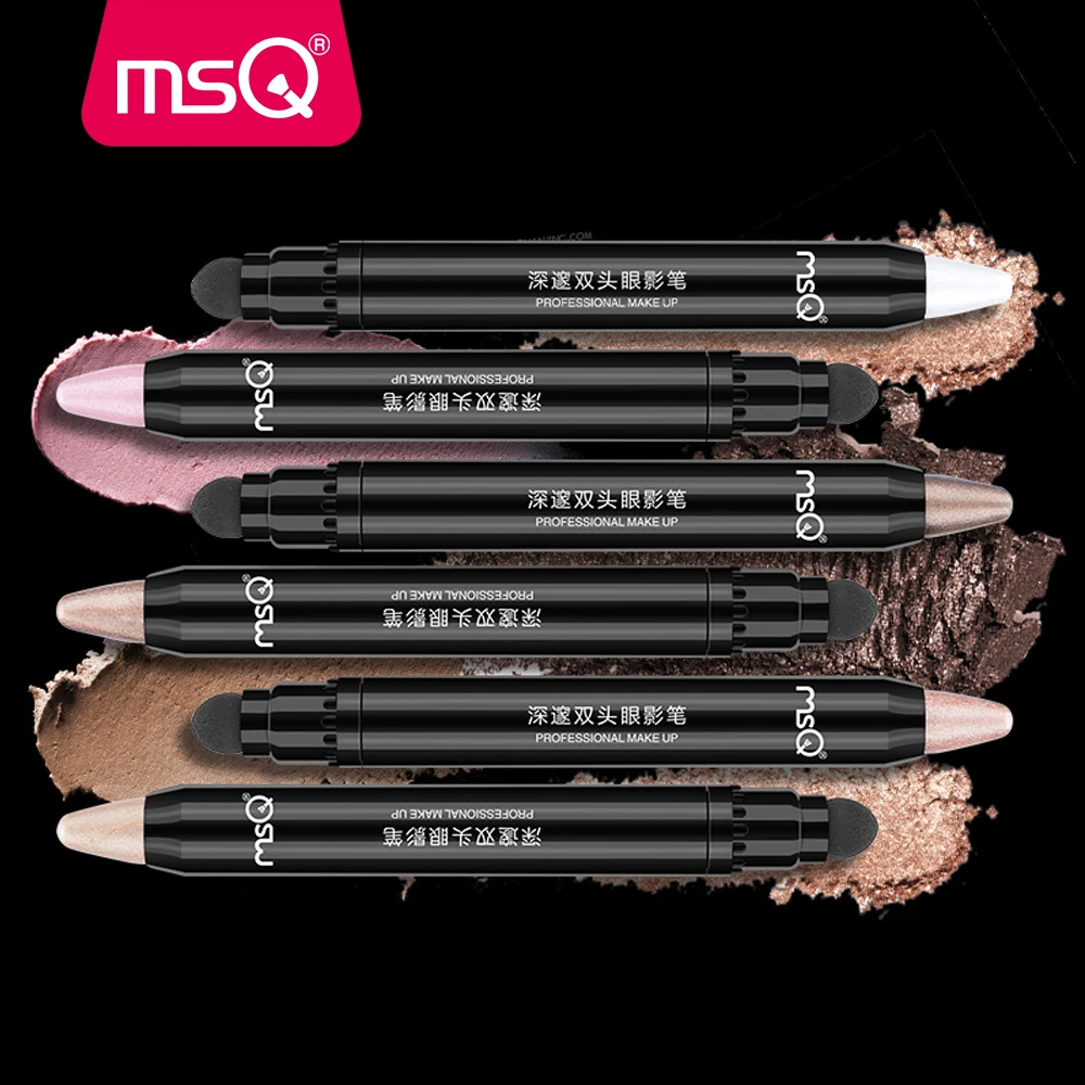 MSQ Shimmer матовая ручка для теней век макияж светлые тени маркер карандаш