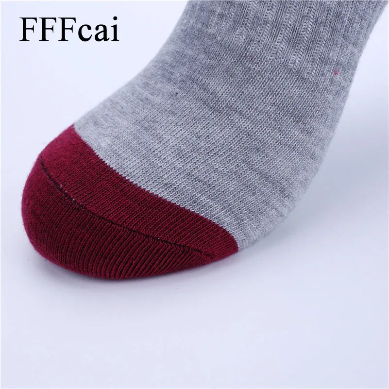 FFFcai 5 пар высокое качество мужские спортивные носки антибактериальный