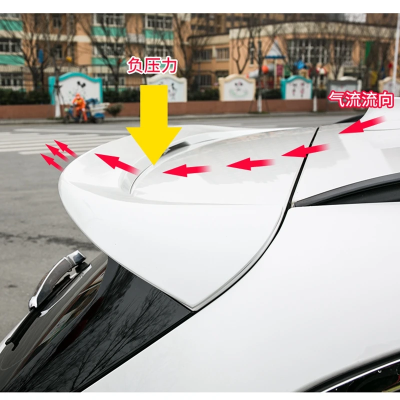 

For BMW X1 2016 2017 2018 2018 rear spoiler ABS Material Rear Roof Trunk Spoiler For BMW new X1 Color