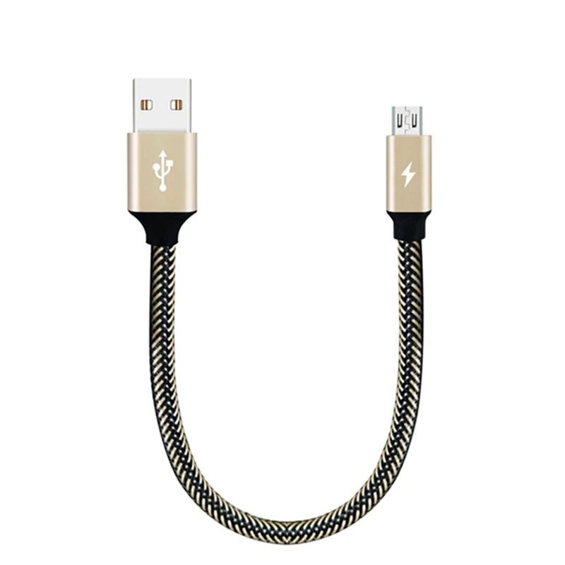 Высокое качество Bakeey 3A Micro USB плетеный кабель для быстрой зарядки 28 см для Xiaomi Redmi Note 4 4x для samsung S7 Edge S6