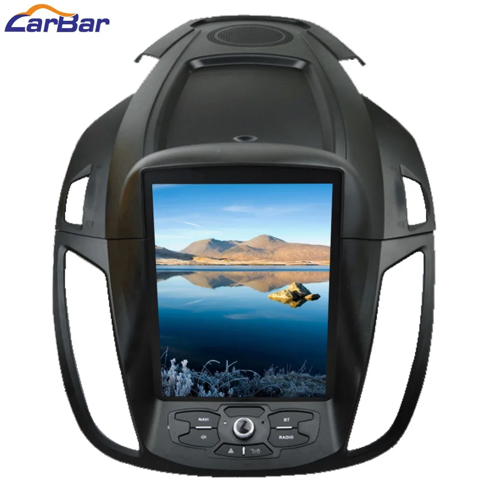 Best 10.4" Vertical Huge Screen 1024*768 Android Car DVD GPS Navigation Radio Player for Ford Kuga 2013 2014 2015 RAM 2GB Quad Core 0
