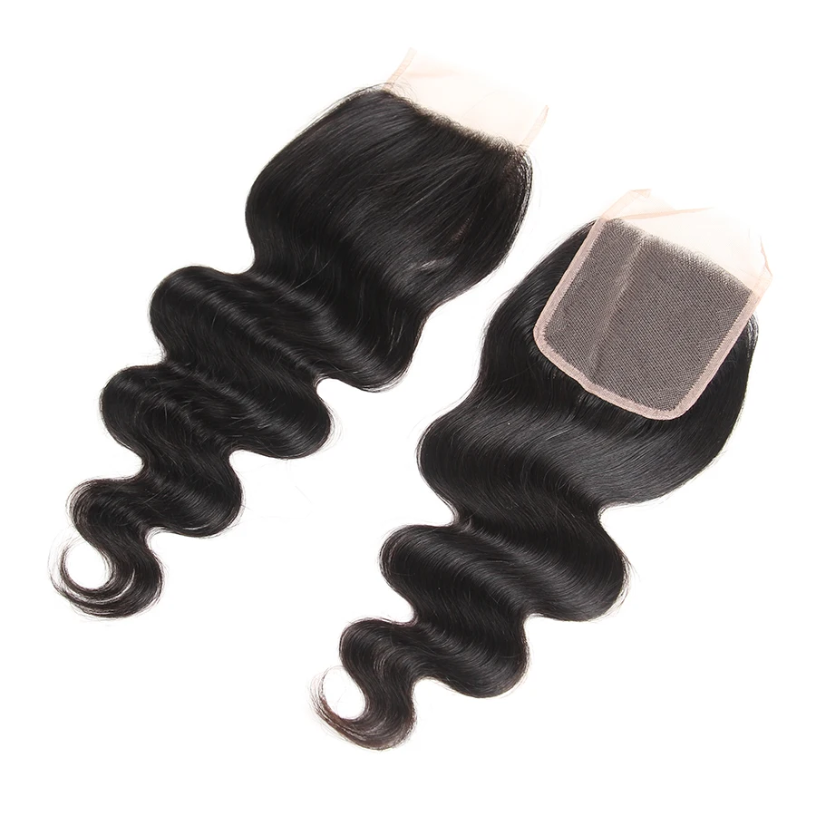 Satai волосы для наращивания тела волнистые пучки с бразильские волосы с закрытием пучки плетения человеческие волосы пучки с закрытием remy волосы