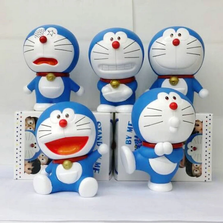 Buy Doraemon 4 Edition 5 pieces of Action Figure 1/10