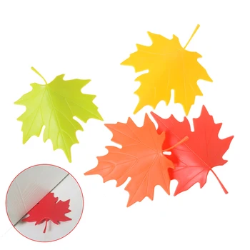 

Beautiful Maple Leaf Style Door Stopper Home Decoration Baby Children Finger Safety Doorstop 4 Colors