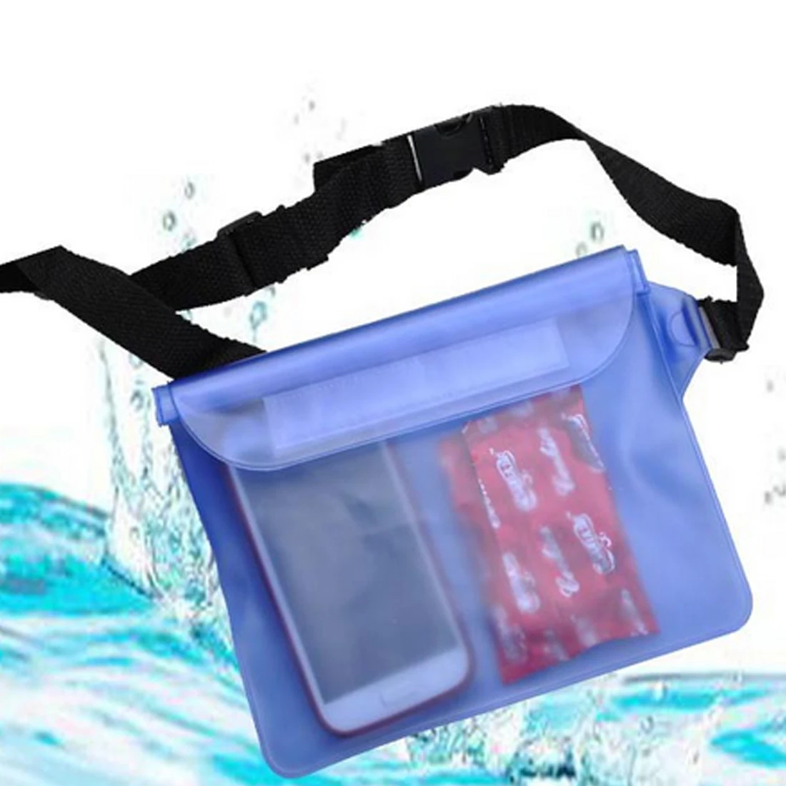 Водонепроницаемый плавательный дрейфующий Дайвинг поясная сумка Подводный сухой наплечный рюкзак Водонепроницаемый поясной ремень карман