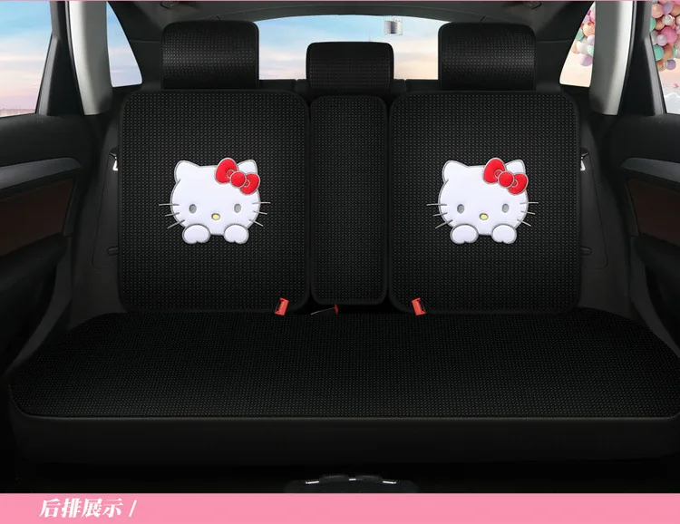 Модные милые автомобильные аксессуары hello kitty Decoracion Para Coches Asientos покрывало для автомобильного сиденья