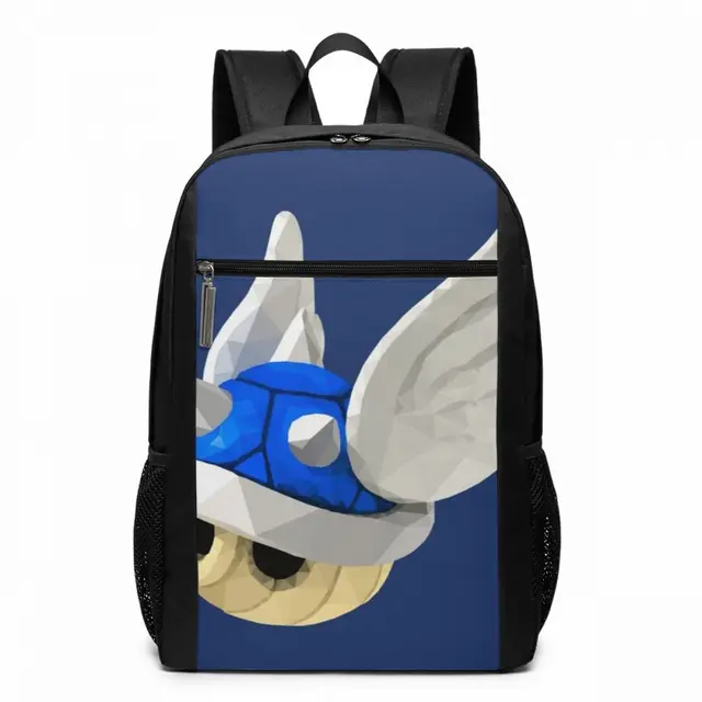 blue shell backpack