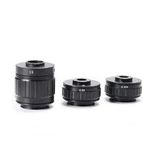 1X 0.35X 0.5X C-mount адаптер объектива фокусировка Регулируемая Установка камеры Крепление Адаптер для нового типа Тринокулярный Стерео микроскоп