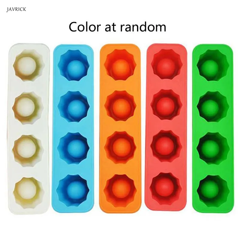 

1pc DIY Resin Mold 4-cups Square Ice Cube Tray Cake Cup Mold Silicone Ice Shot Mould