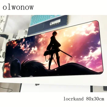 

attack on titan pad mouse Mass pattern computador gamer mouse pad 800x300x2mm padmouse cute mousepad ergonomic gadget desk mats