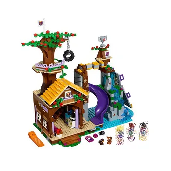

Bela 10497 739Pcs Friends Adventure Camp Tree House dolls Building Blocks Educational Toys for kids gifts Compatible With Toys