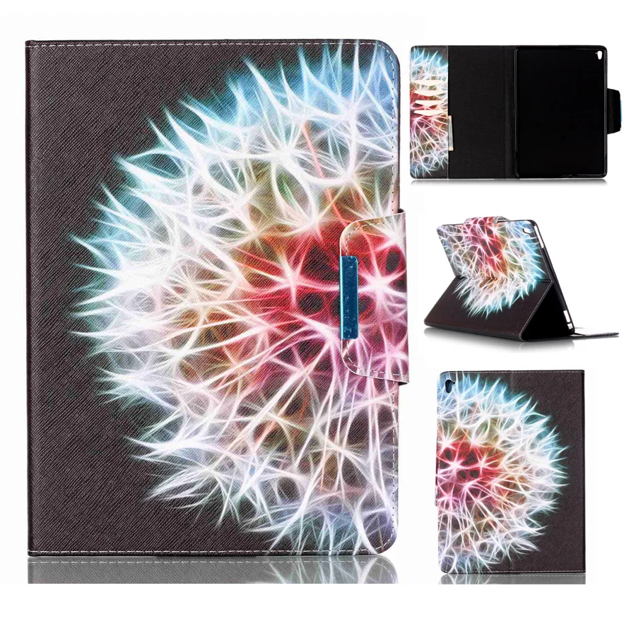 עבור מקרי ipad air 3 ipad pro 9.7 coque ציור בסגנון ספר flip folio stand case כיסוי עבור ipad pro 9.7 tablet עם כרטיס חריץ