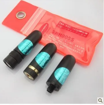 

1pcs Japan performance portable radio antenna SRH805S SMA-F for tyt baofeng walkie talkie