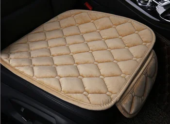 

by DHL 50pcs Car Seat Cover Wistiti Cotton Plush Non-slip Auto Cushion Keep Warm Diamond Mat Pad Automobile Accessories