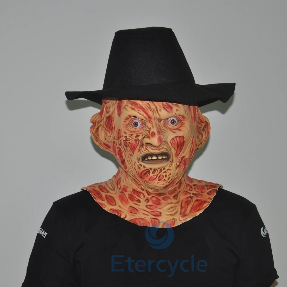 Ужасная Маска Freddy Krueger, маски на Хэллоуин, косплей, взрослые, вечерние, карнавал, соревнование, сцена, фокусное расстояние и интересный подарок