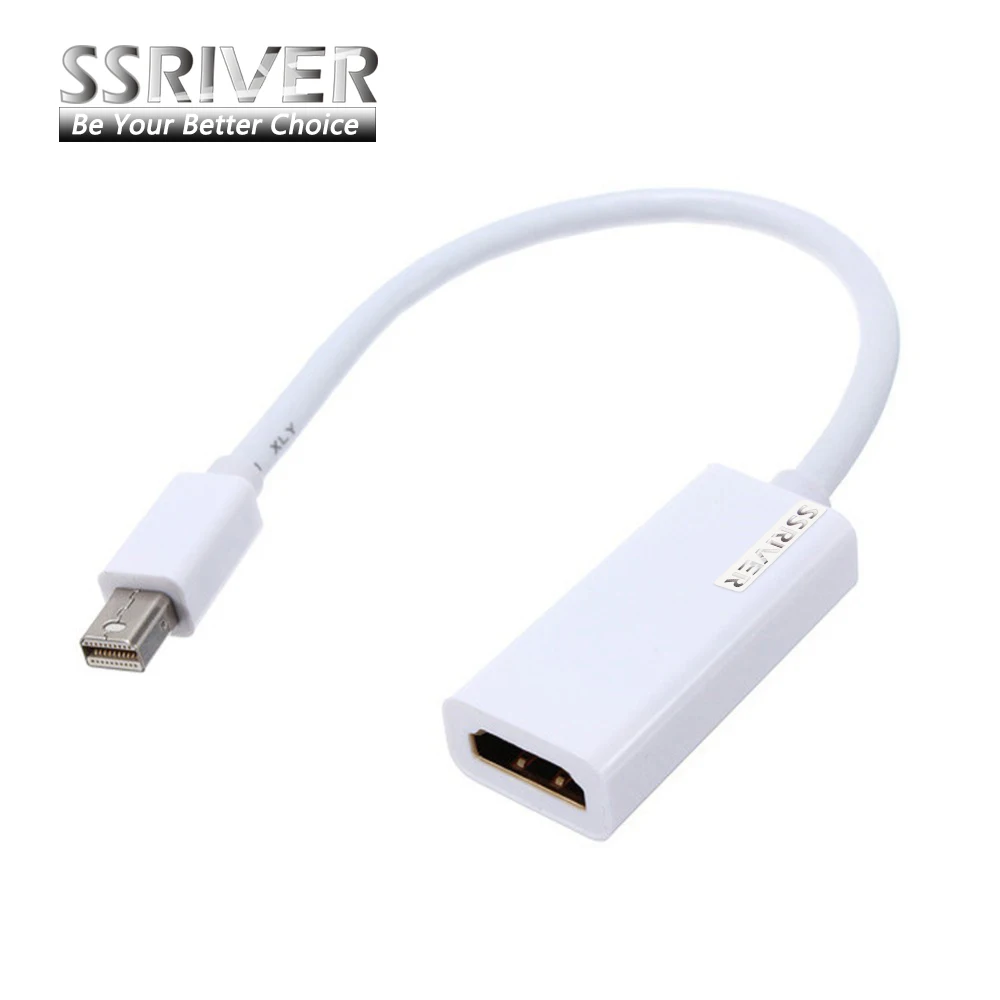 Ssriver MINI DP к HDMI кабель Thunderbolt Переходника mini displayport-HDMI конвертер для Apple Mac MacBook Pro air |