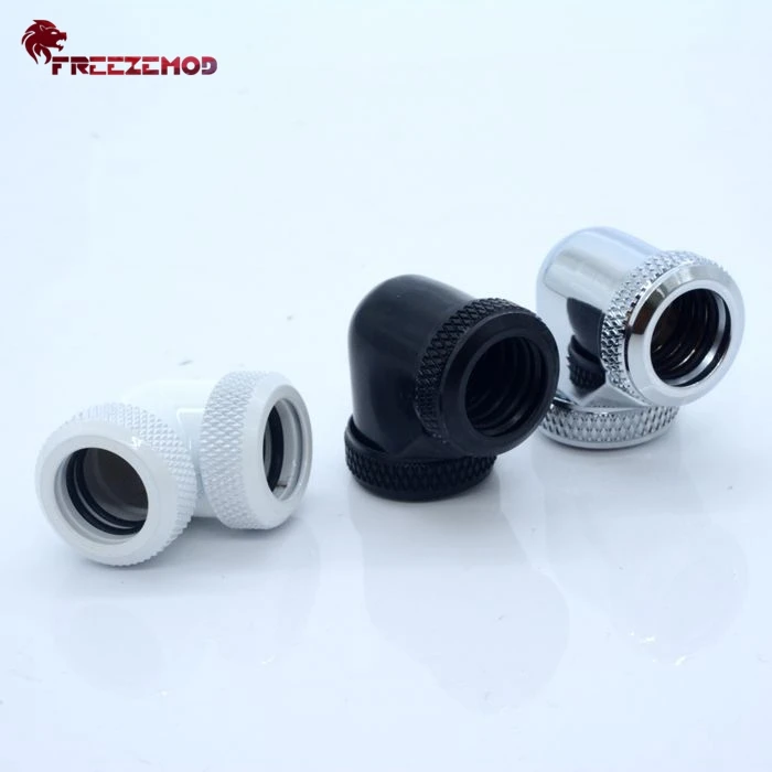 Жесткая трубка feezemod OD14mm 90 градусов двухсторонняя установка компьютерный ПК