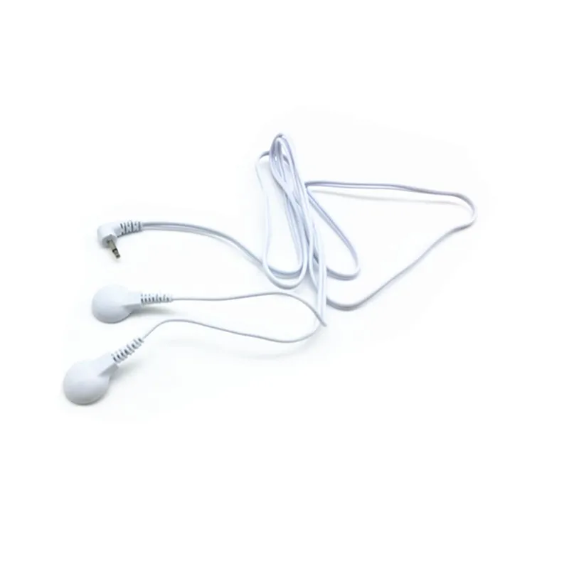 B1006 2 ways connecting cable extra snap gel eletrode pads sticker for tens therapy massager machine (1)
