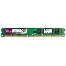 Kllisre novo ddr3 2 gb 1333 mhz desktop ram memória não-ecc cl9 1.5 v sistema de alta compatível