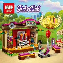 

Lepin Building Block 01058 Friends Series 256Pcs Andrea Park Performance Heartlake City Park 41334 Toys For Children Girls