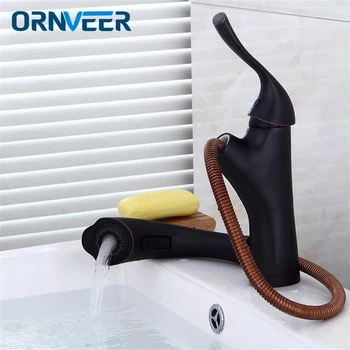 Black brushed Kitchen Faucets Pull Out Kitchen Sink Faucet Water-Saving Polished black Basin Crane Mixer Brass Tap Black brushed Kitchen Faucets Pull Out Kitchen Sink Faucet Water-Saving Polished black Basin Crane Mixer Brass Tap