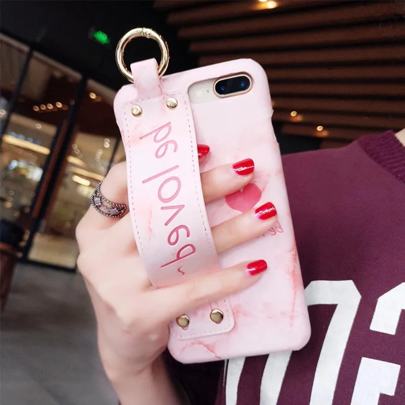 6 splus мобильный телефон оболочка Личность кожа любовь женские модели iPhonex браслет