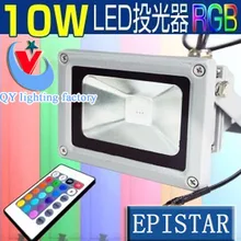 5 шт./лот DHL FedEx 10 Вт 20 Вт 30 Вт 50 Вт RGB Светодиодный прожектор RGB 85~ 265 V светодиодный проектор на открытом воздухе лампочка, светодиодный прожектор