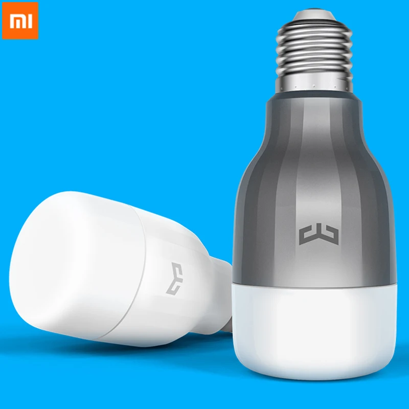 Оригинальная Светодиодная лампа Xiaomi Yeelight Wi Fi дистанционное управление