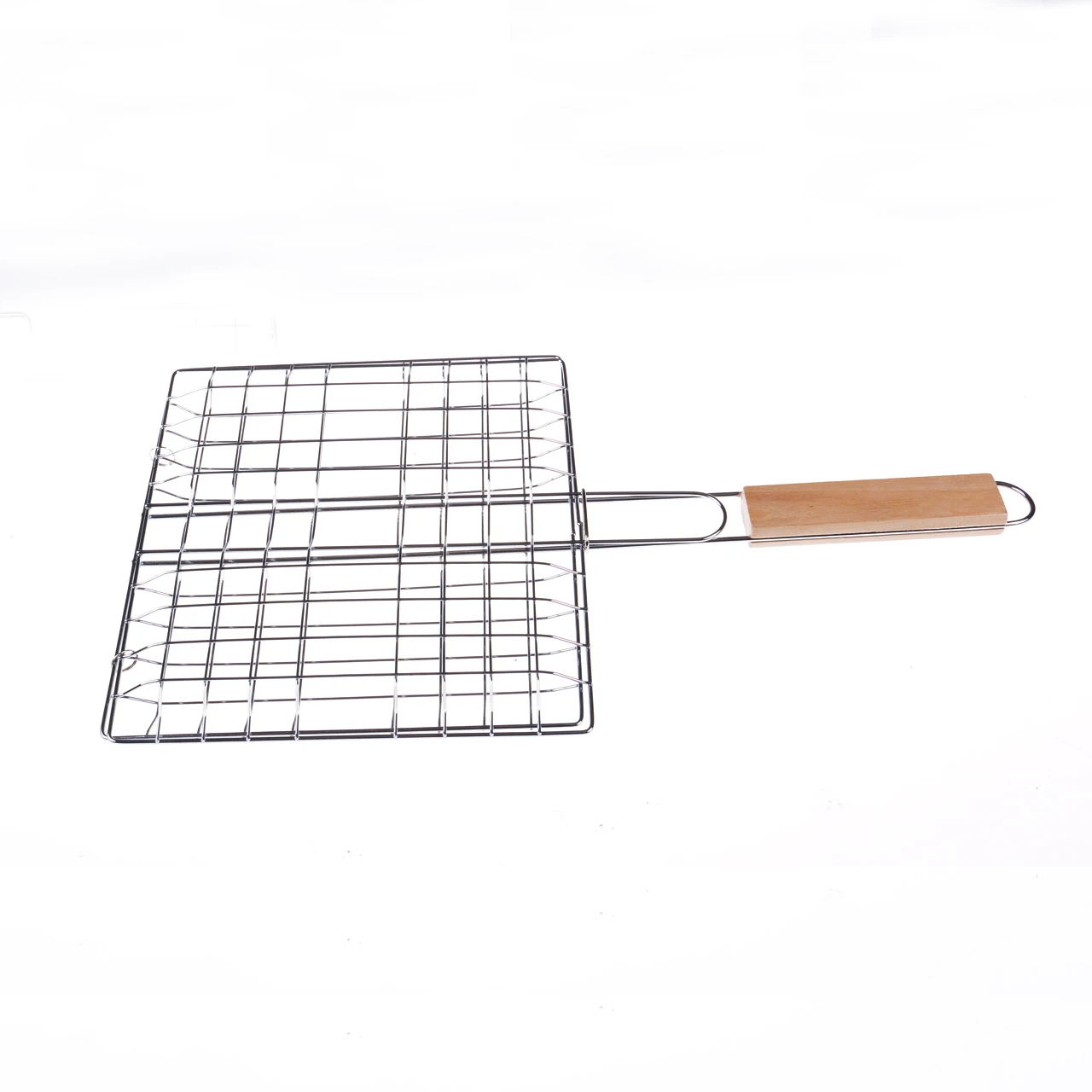 BBQ Tools Meat Fish Grill Basket Vegetables Barbeque Food Holder