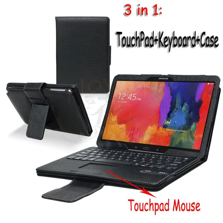 Specialized Detachable Touchpad Mouse Bluetooth Keyboard W/Stand Smart